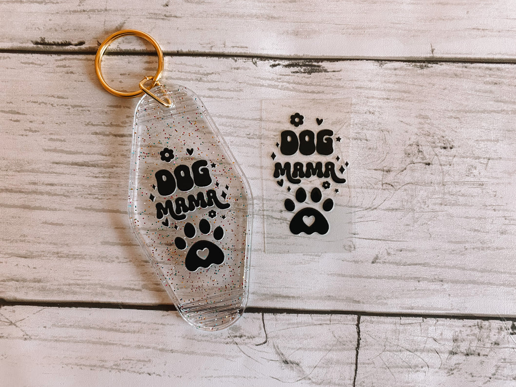 Dog Mama (set of 4 mini decals)