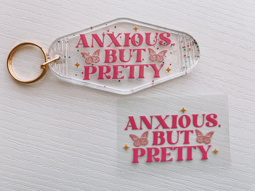 Anxious But Pretty (set of 4 mini decals)