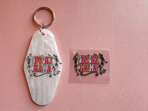 Spooky Mama- set of 4 mini decals