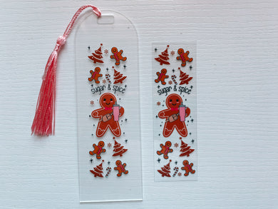 Sugar & Spice- bookmark decal