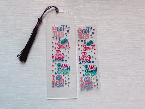 I Got this- bookmark decal