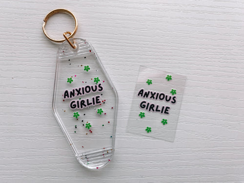 Anxious Girlie (set of 4 mini decals)