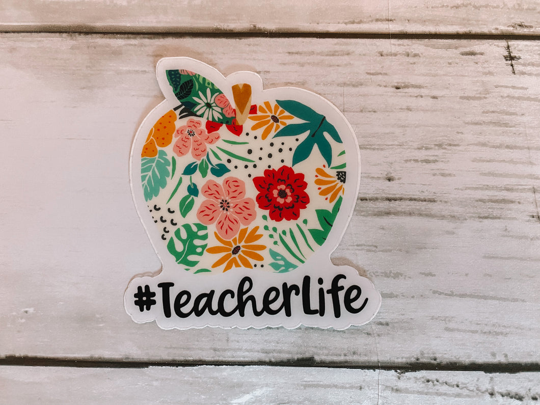 #Teacherlife sticker