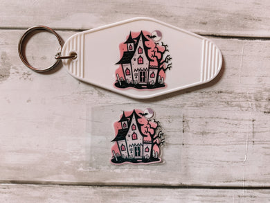 Haunted house (set of 4 mini decals)