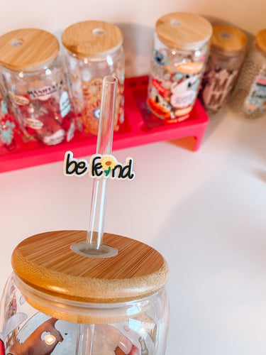 Be Kind Straw Topper