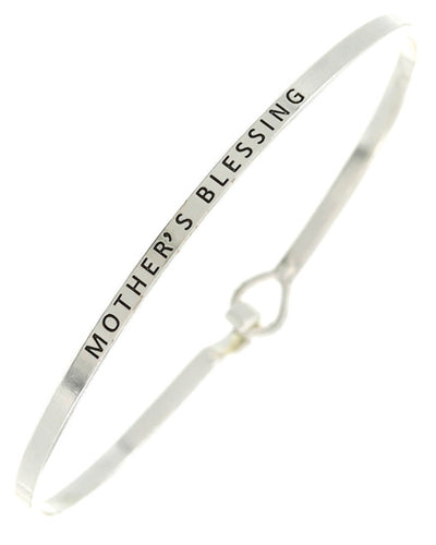 Mother's Blessing - Silver tone