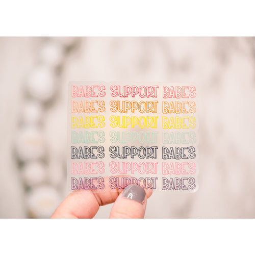 Babes Support Babes -  Sticker