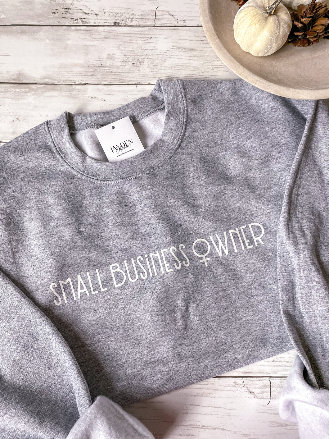 Small Business Owner Crew neck