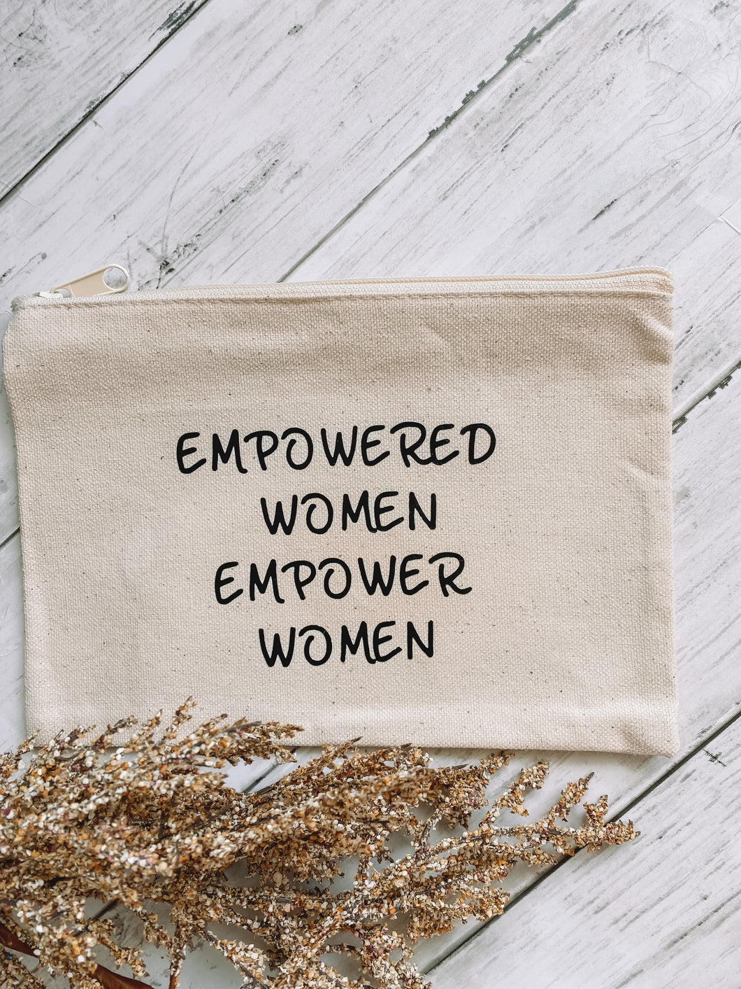 Empowered Women Empower Women - Canvas zip pouch