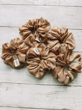 Load image into Gallery viewer, Beige brown Scrunchies