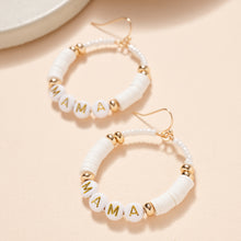 Load image into Gallery viewer, MAMA Earrings - Ivory