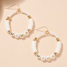 Load image into Gallery viewer, MAMA Earrings - Ivory